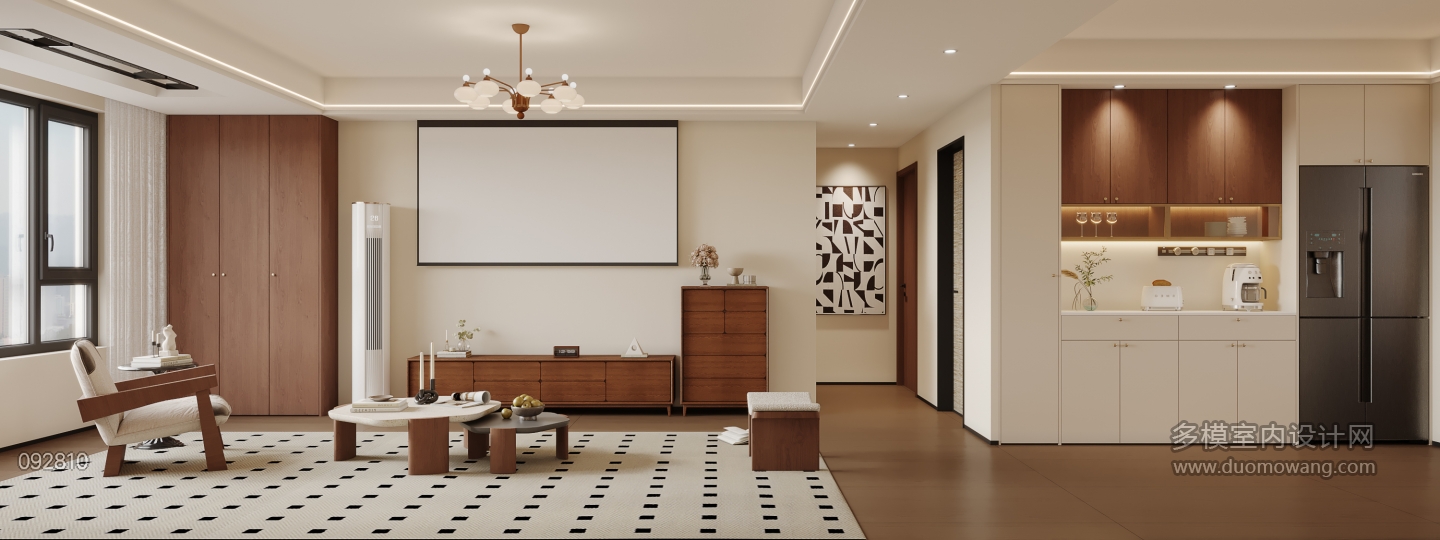 现代客餐厅特写B