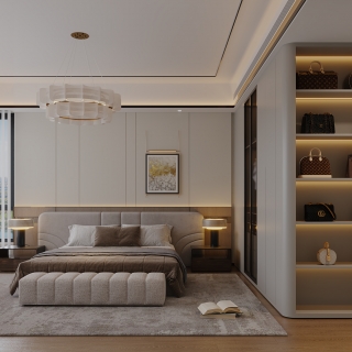 现代主卧