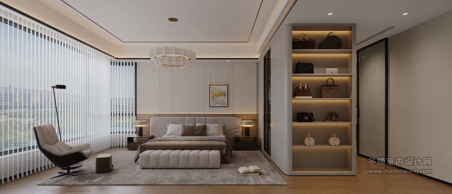 现代主卧