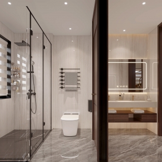 新中式一层卫生间 拷贝