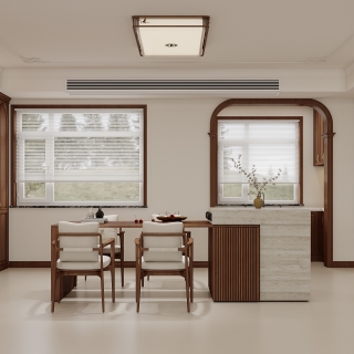 新中式-餐厅特写