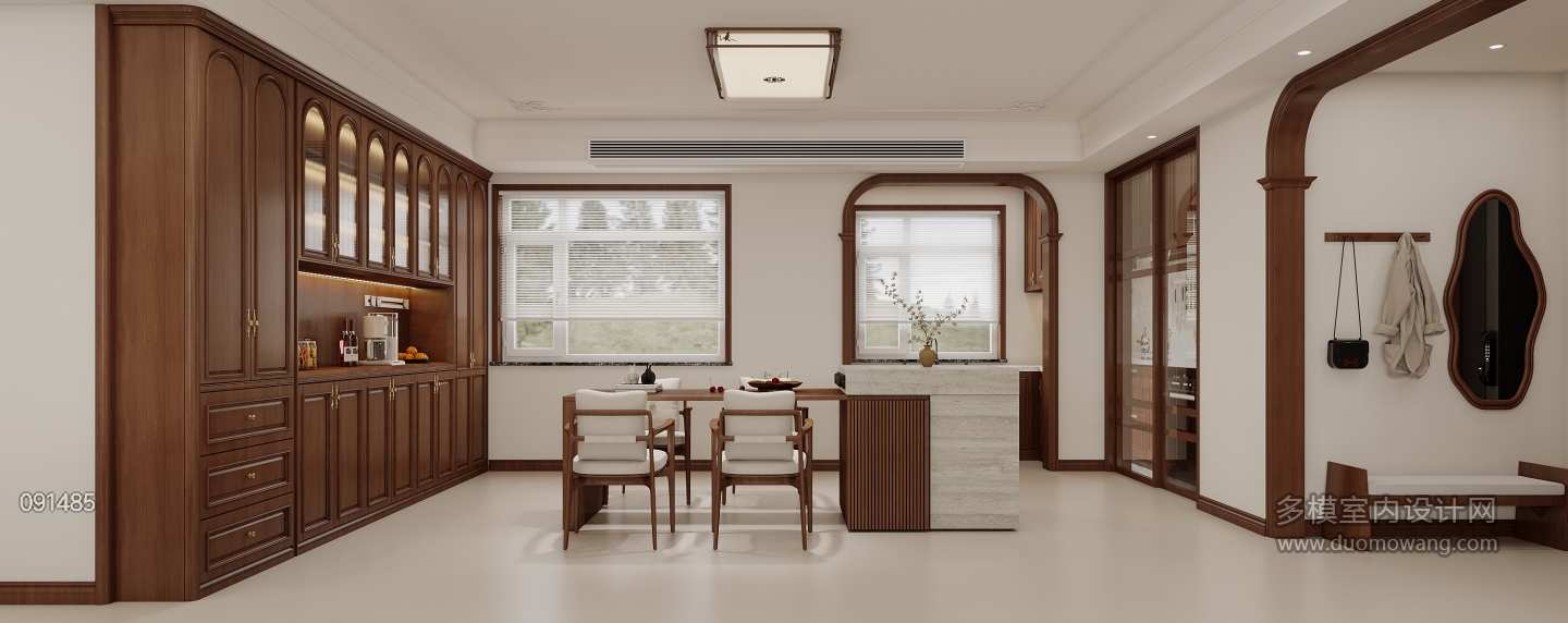 新中式-餐厅特写