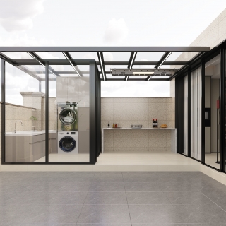 现代阳光房静态