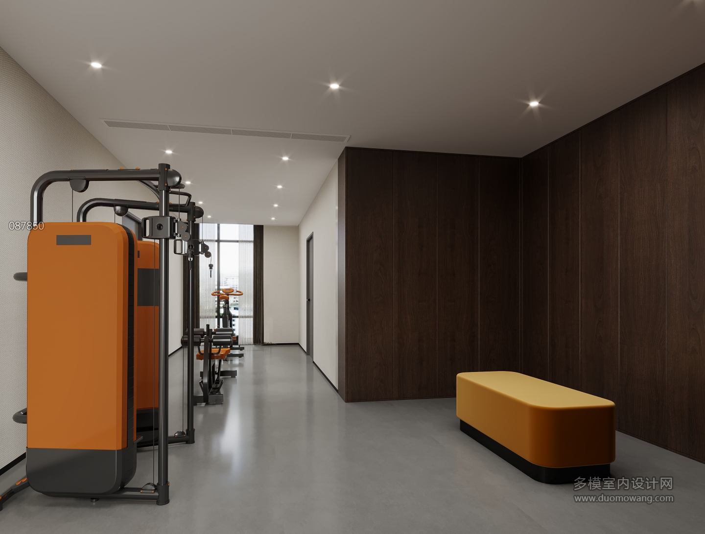 现代健身区
