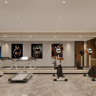 现代健身房