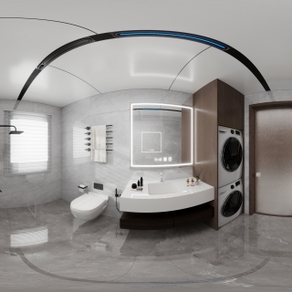 现代-二层卫生间