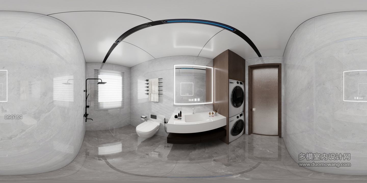 现代-二层卫生间