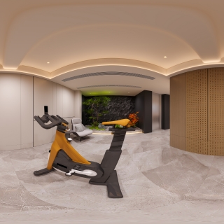 中古健身区全景