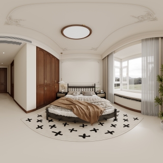 法式-南次卧全景