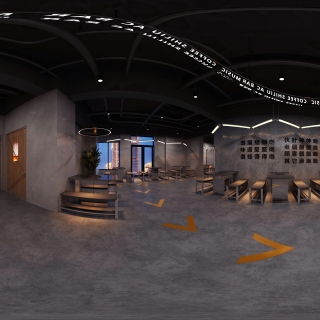 工业风火锅店用餐区3 (1)