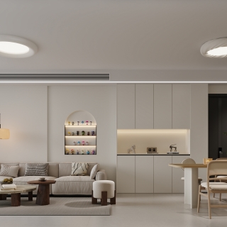 现代沙发背景特写