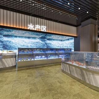 现代百货超市单张2