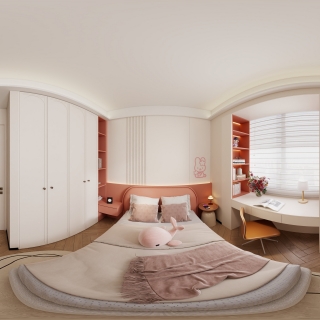 现代简约-二楼女孩房