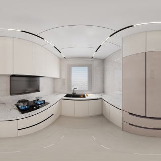 现代简约-一楼厨房