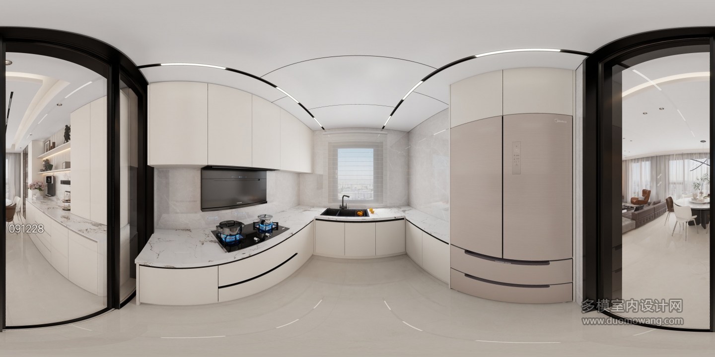 现代简约-一楼厨房