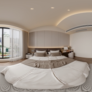 中古三楼主卧全景