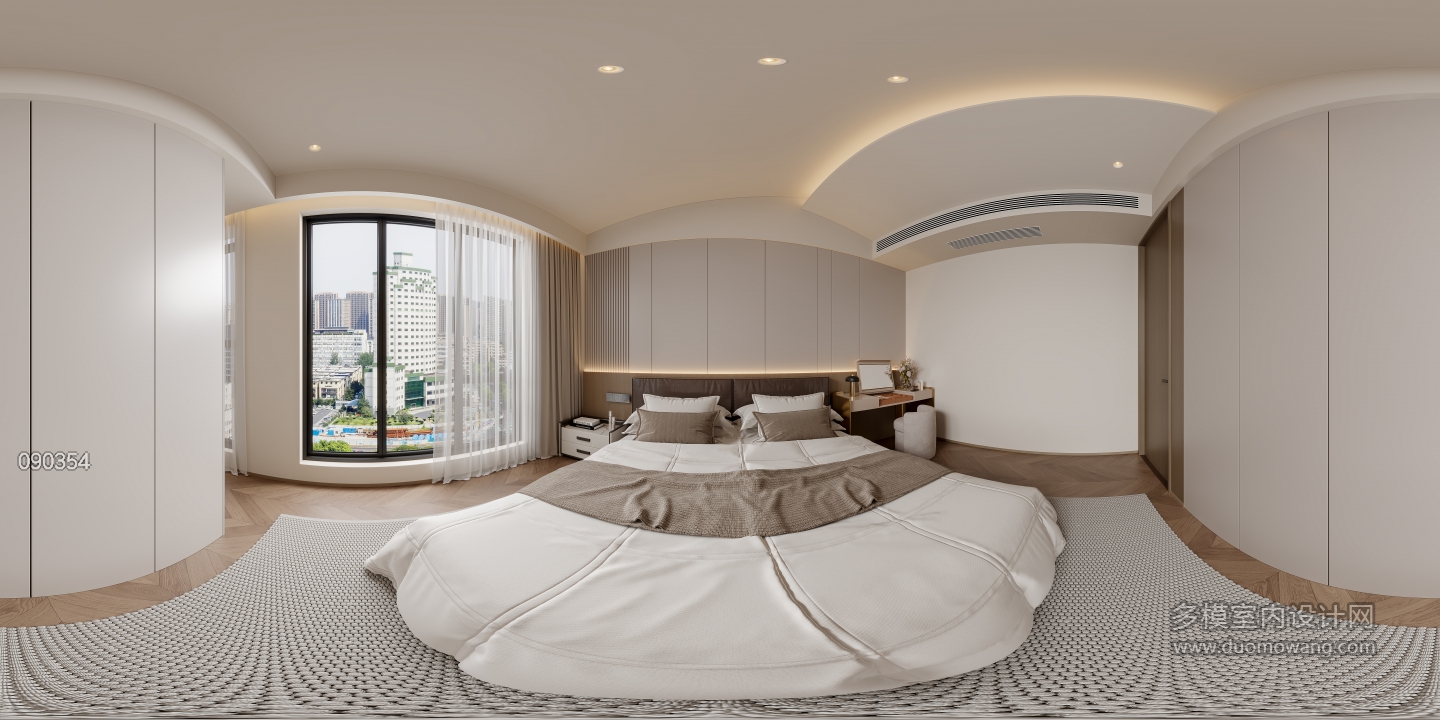 中古三楼主卧全景