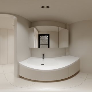 奶油中古洗手区