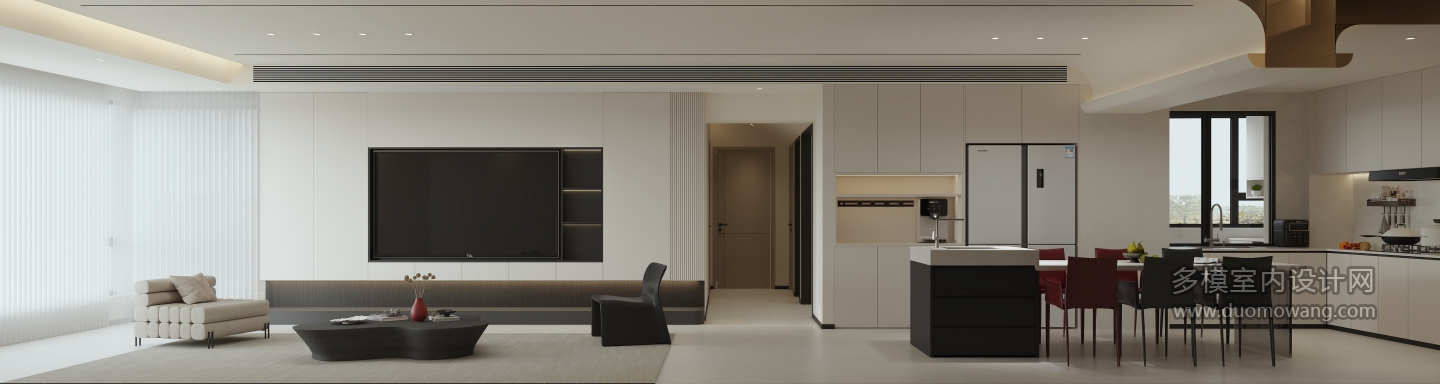 现代 客餐厅 单张1