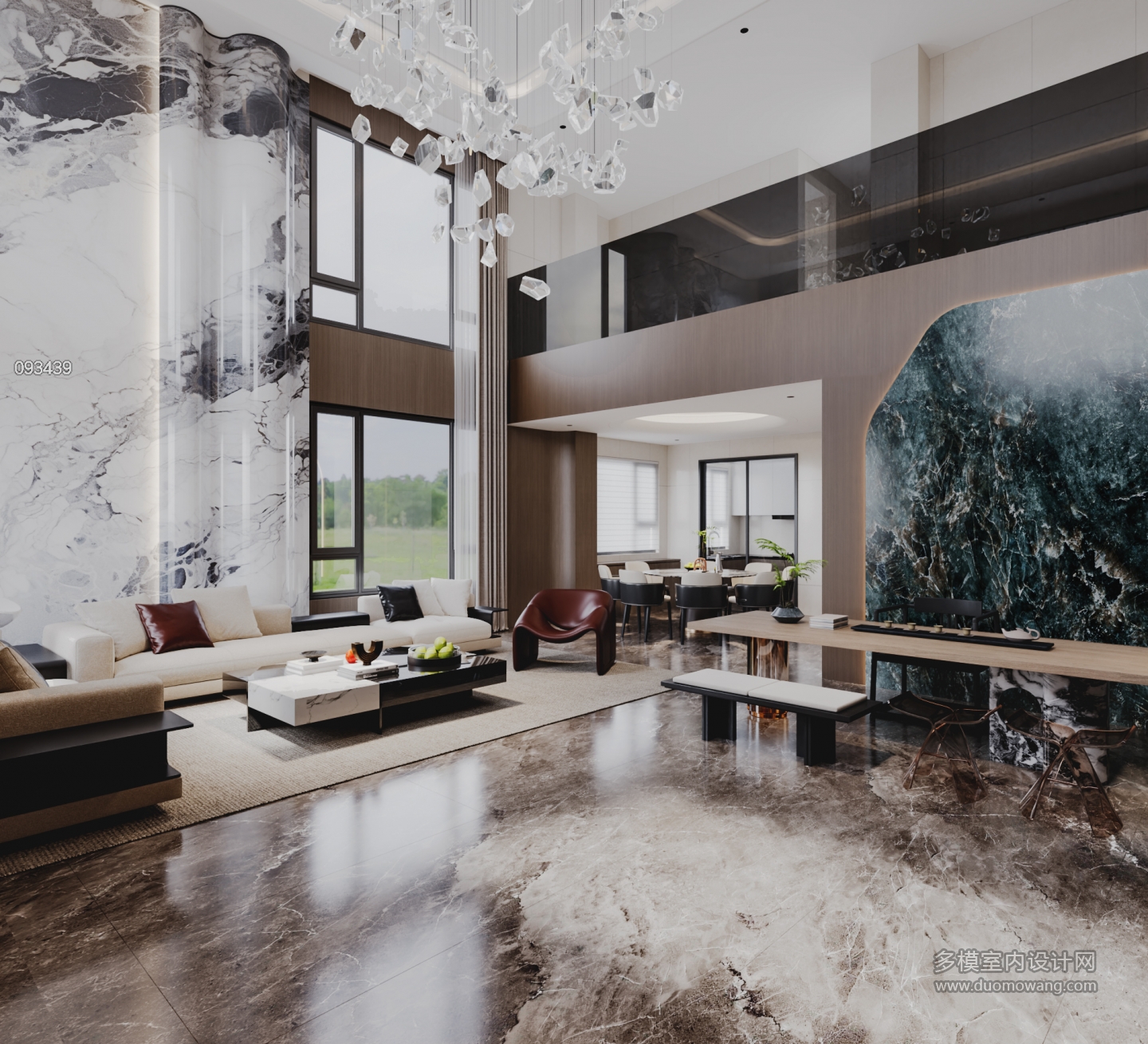 现代客餐厅特写 (2)