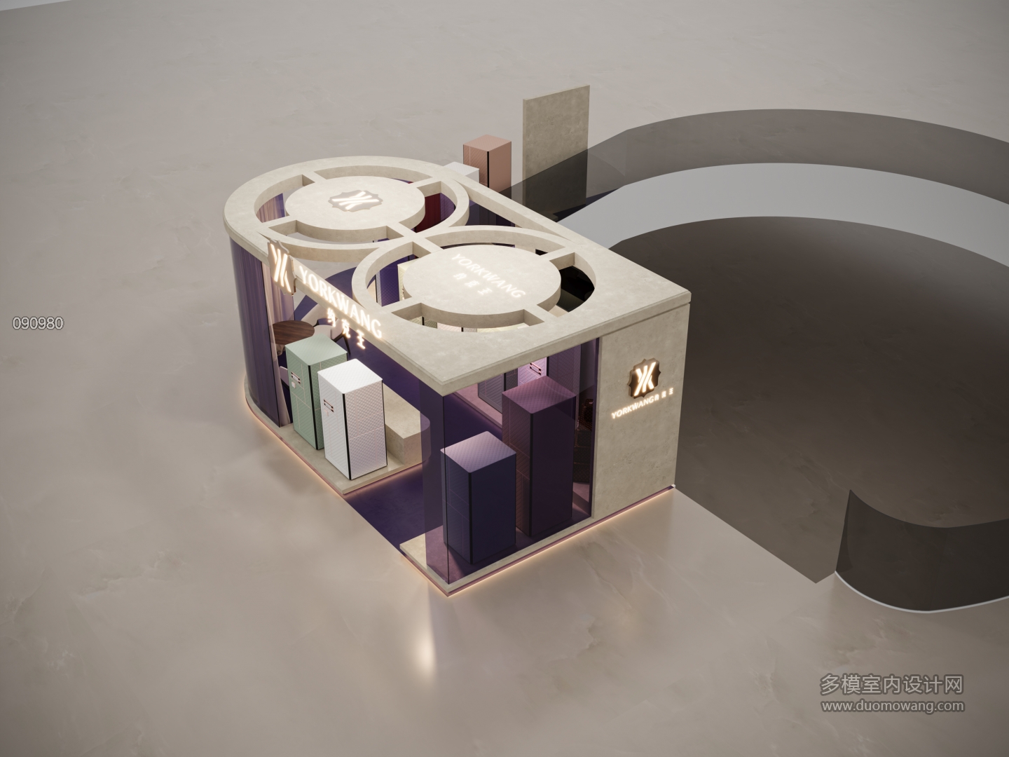 现代商场展厅 (3)