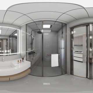 港式轻奢卫生间