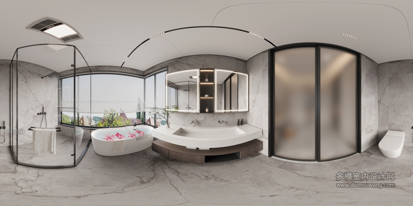 三楼卫生间全景