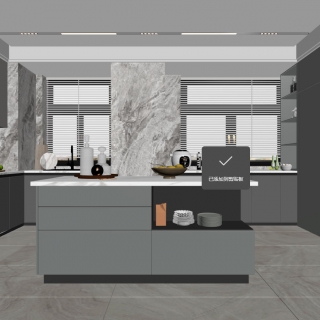 现代小菜现代厨房-6155