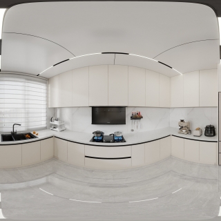 现代简约-一楼厨房