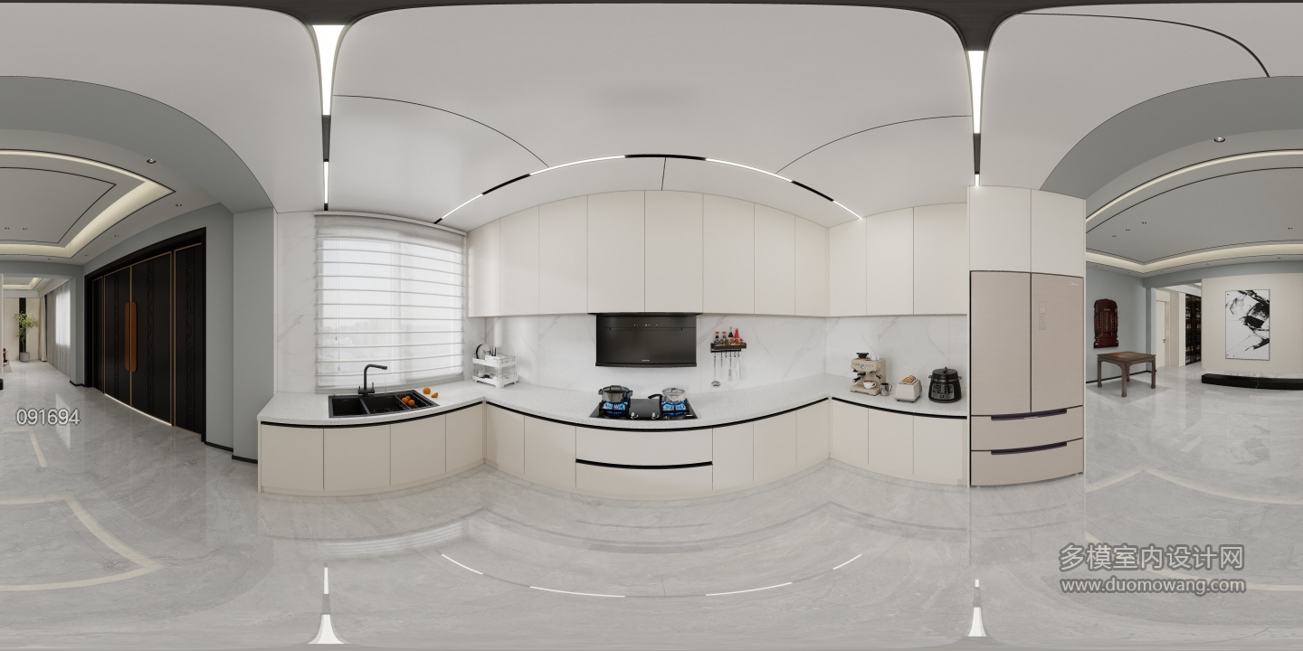 现代简约-一楼厨房