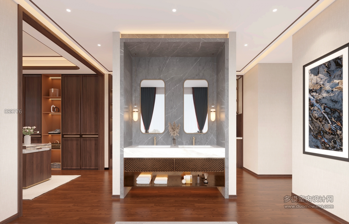 新中式主卧洗手池