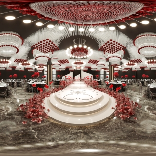 新中式宴会厅360