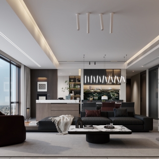 意式沙发背景特写