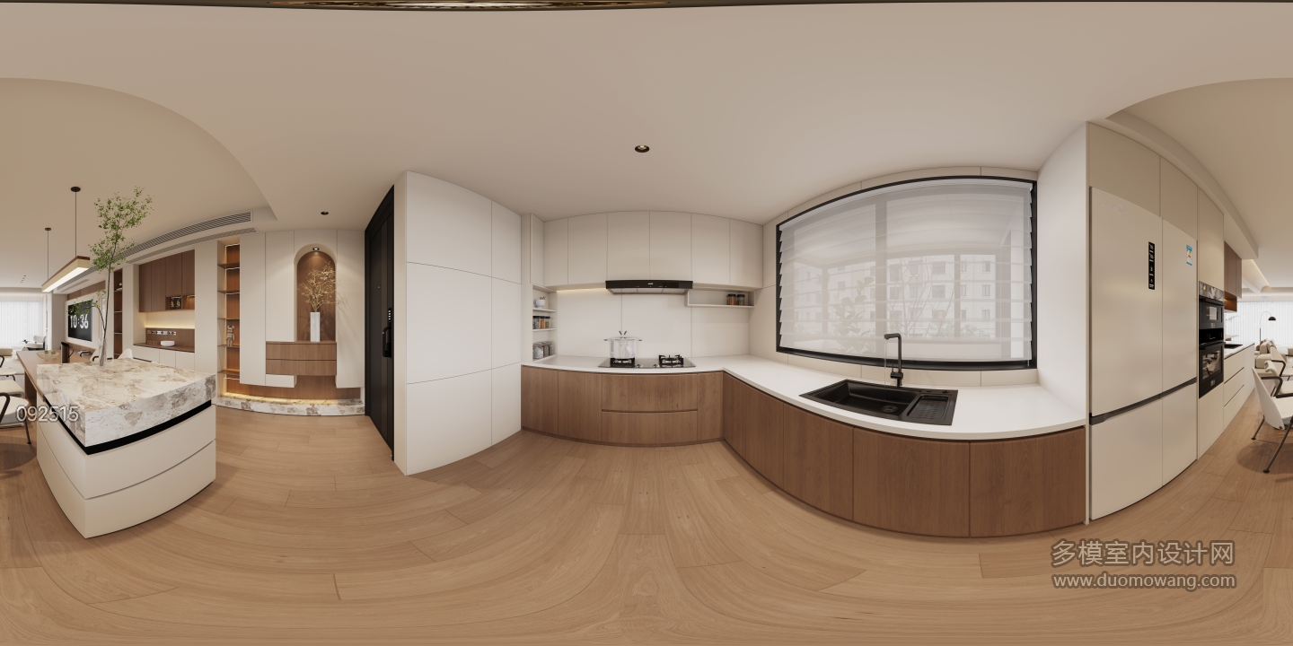 2现代中古风餐厅