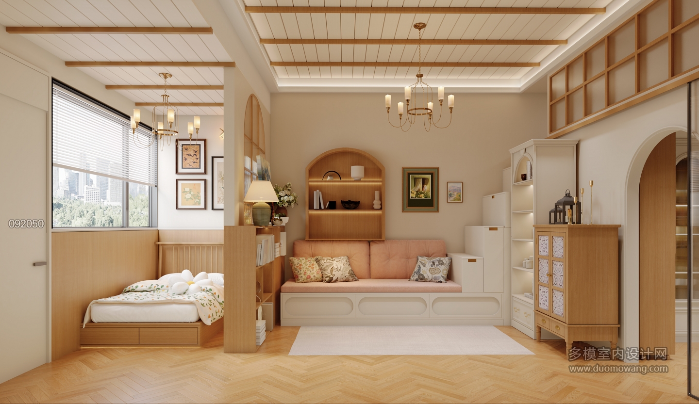 美式乡村_沙发静态