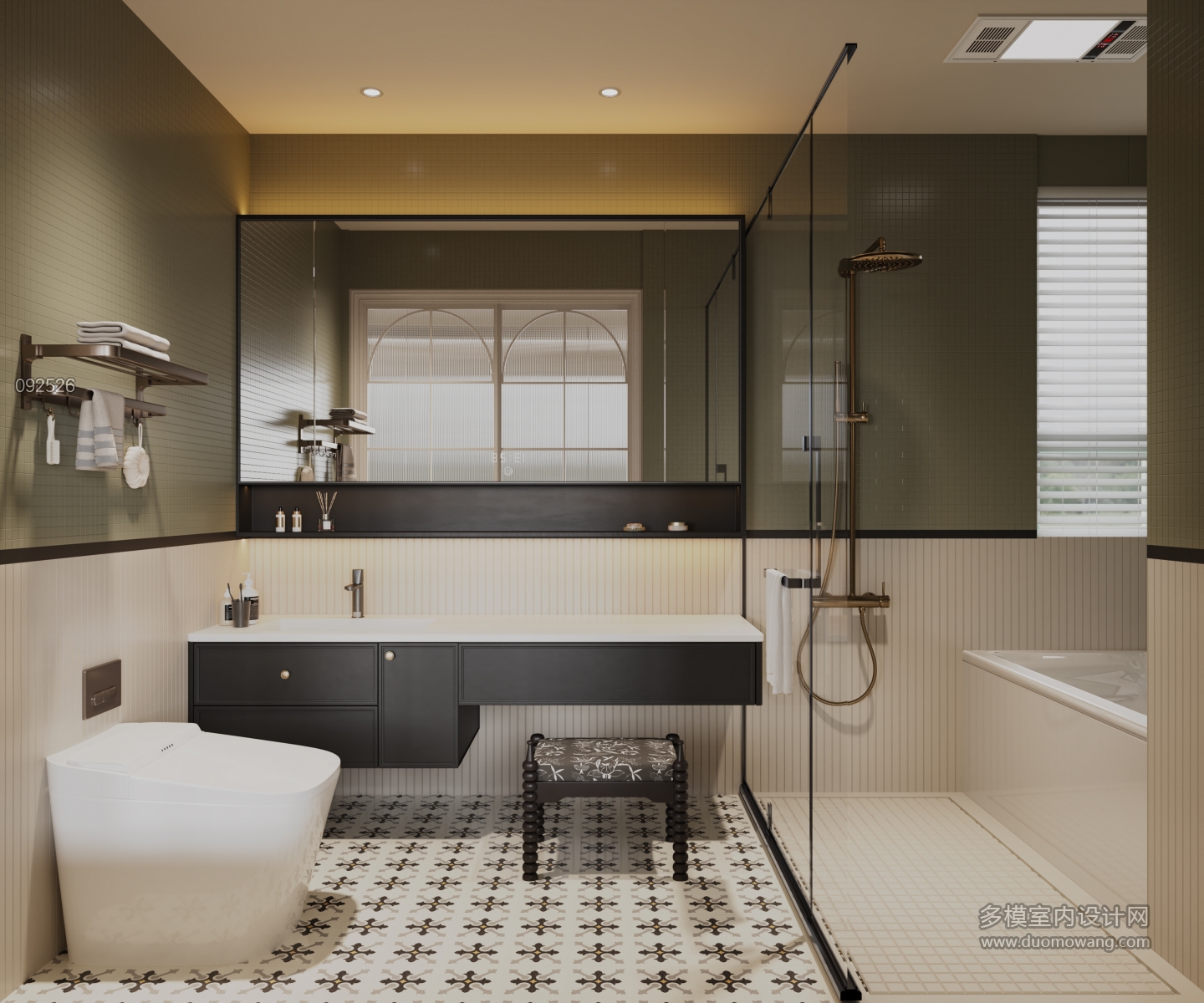 法式二楼卫生间