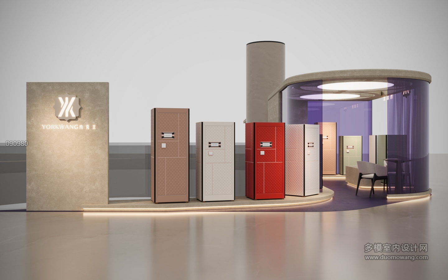 现代商场展厅 (1)