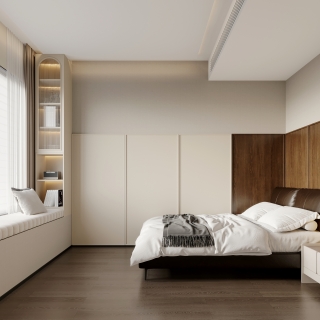 现代中古一层南次卧