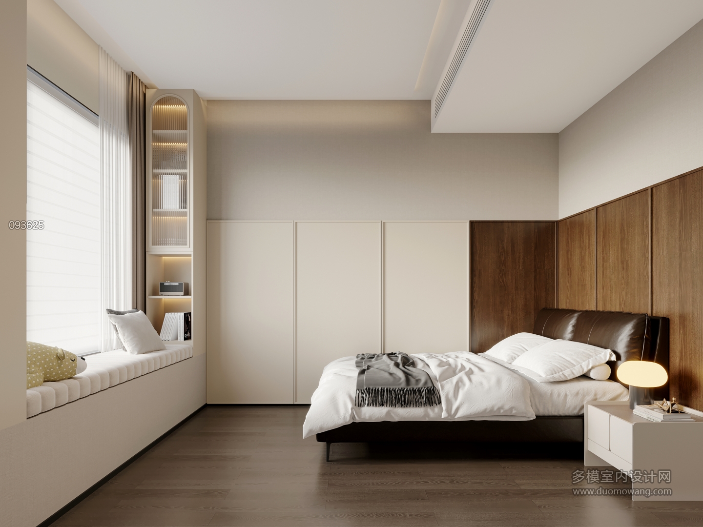 现代中古一层南次卧