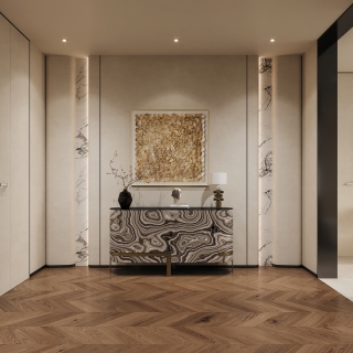 四楼楼梯间玄关