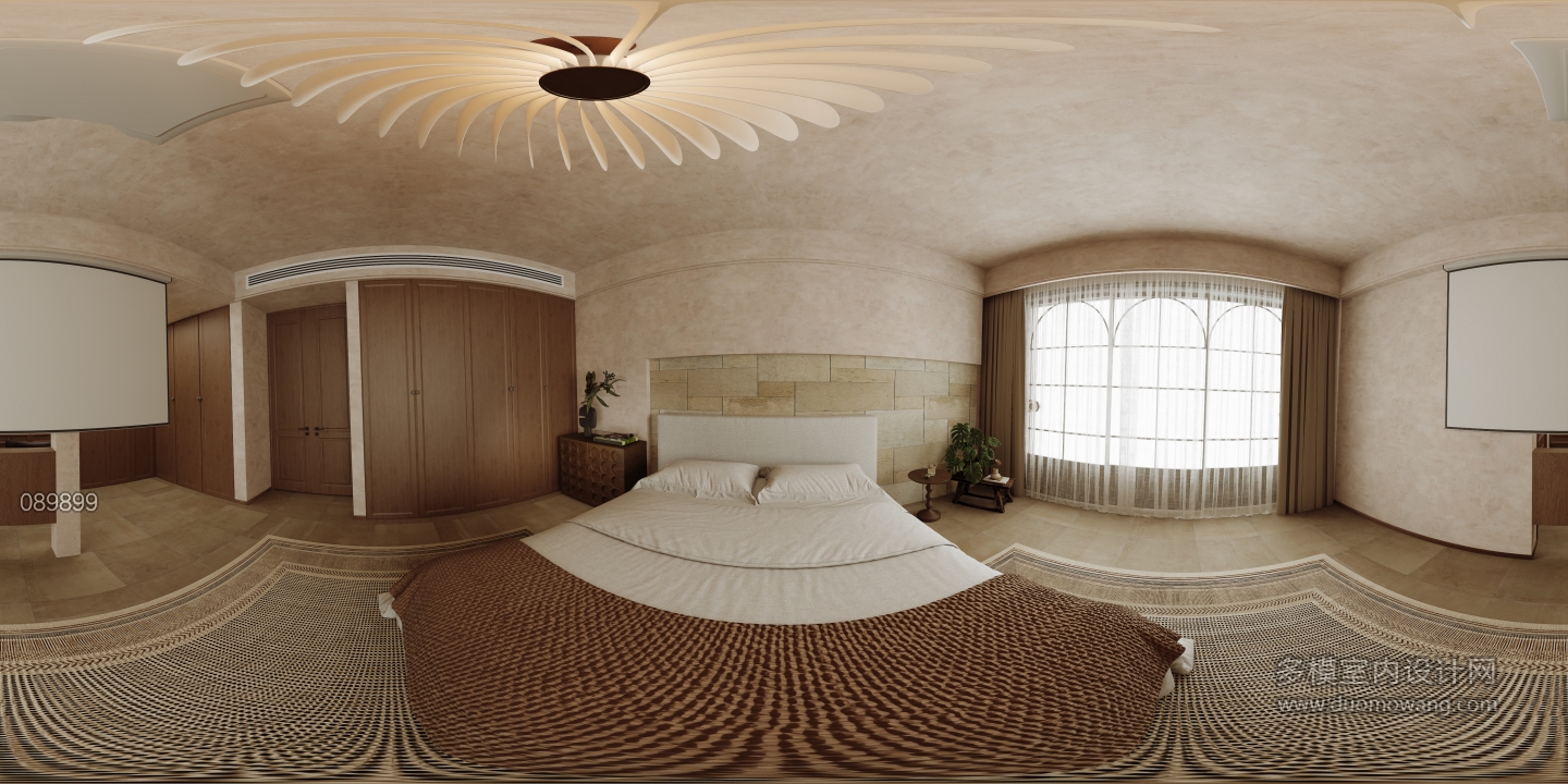 西班牙卧室全景