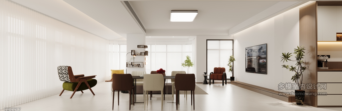 现代中古客厅二