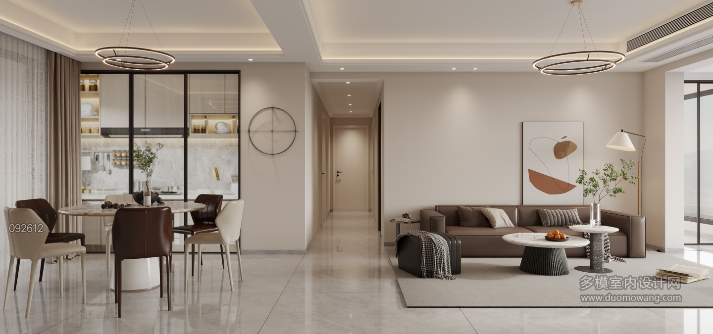 现代客餐厅特写B