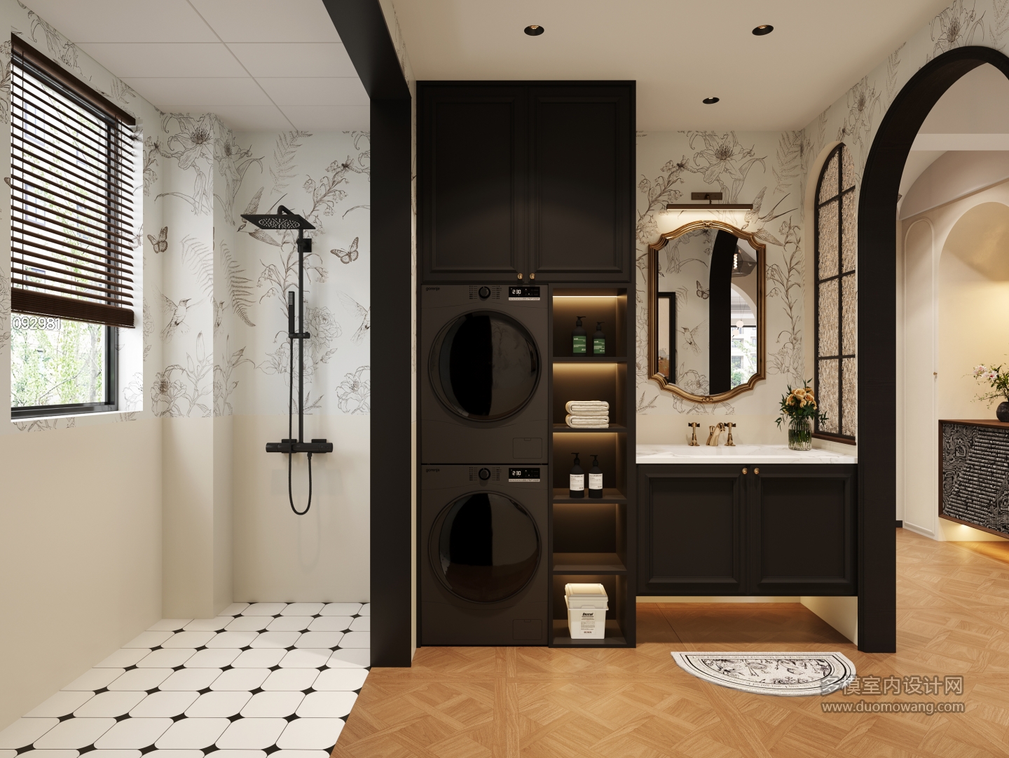 10法式中古风公卫单张