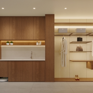 法式-负一层洗衣房单张