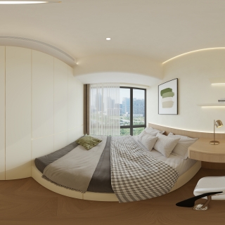 现代 榻榻米 全景