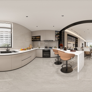 现代2 楼厨房 360