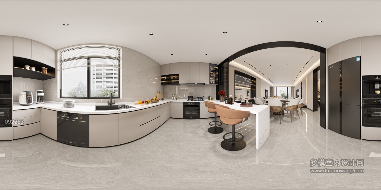 现代2 楼厨房 360