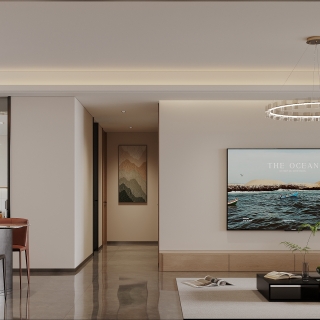 客餐厅_电视背景