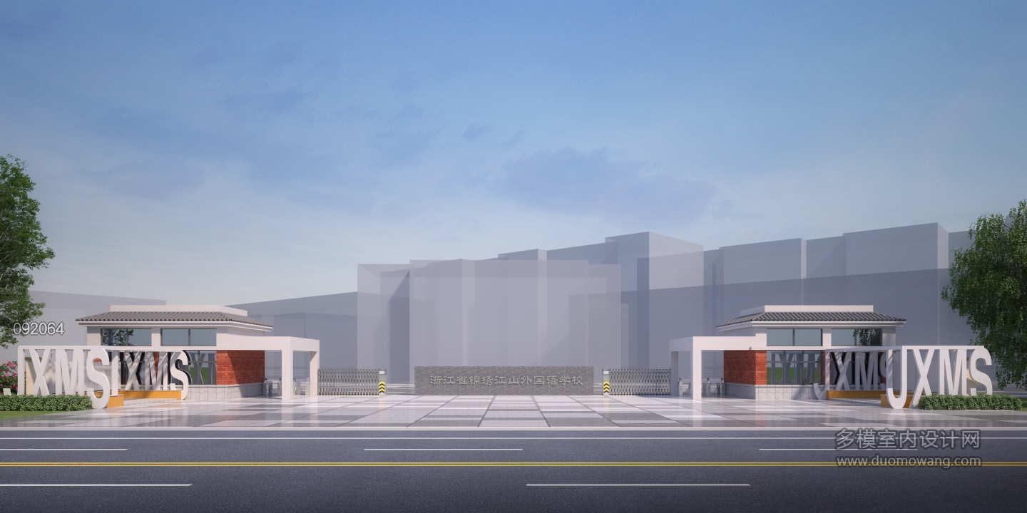 休息台方案一透视1